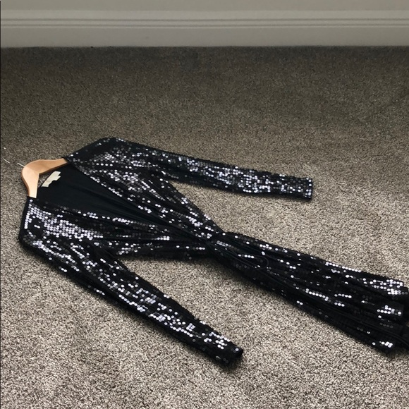 Michael Kors Sequins Black Dress - Picture 5 of 5